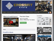 Tablet Screenshot of crossfitkyoto.com